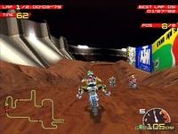 une photo d'Ã©cran de Moto Racer sur Sony Playstation